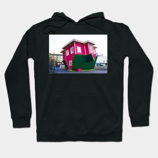 Upside down house in Bournemouth Hoodie